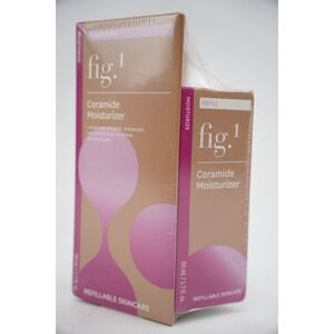 New Sealed Set Fig.1 Ceramide Moisturizer Starter Kit + Refill 1.7 Fl Oz Each